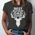 Best Buckin Dad Ever Deer Hunters Unisex Jersey Short Sleeve Crewneck Tshirt