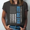 Best Dad Ever Us American Flag For Fathers Day Jersey T-Shirt