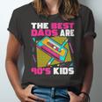 The Best Dads Are 90S Kids 90S Dad Cassette Tape Jersey T-Shirt