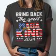 Bring Back The Great Maga King 2024 4Th Of July Trump 2024T President Trump Tee Republican Anti Biden Unisex Jersey Short Sleeve Crewneck Tshirt