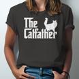 The Catfather Cat Dad For Cat Lover Jersey T-Shirt