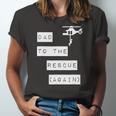 Dad To The Rescue Again Helicopter Jersey T-Shirt