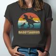 Daddy Dinosaur Daddysaurus 2 Two Kids For Dad Classic Jersey T-Shirt