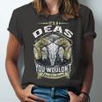 Deas Name Shirt Deas Family Name V4 Unisex Jersey Short Sleeve Crewneck Tshirt