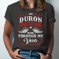 Duron Name Shirt Duron Family Name Unisex Jersey Short Sleeve Crewneck Tshirt