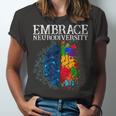 Embrace Neurodiversity Unisex Jersey Short Sleeve Crewneck Tshirt