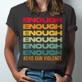 Enough End Gun Violence Awareness Day Wear Orange Jersey T-Shirt