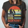 Fishing Reel Cool Godfather V3 Unisex Jersey Short Sleeve Crewneck Tshirt