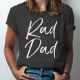 Fun Fathers Day From Son Cool Quote Saying Rad Dad Jersey T-Shirt