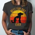 Funny Best Fur Dad Ever Vintage Retro Dog Cat Owner Unisex Jersey Short Sleeve Crewneck Tshirt