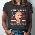 Funny Biden Independence Day Merry Happy 4Th Of July Unisex Jersey Short Sleeve Crewneck Tshirt