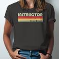 Instructor Job Title Professional Worker Idea Jersey T-Shirt