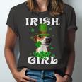 Jack Russell Terrier Patricks Day For Dog Lovers Unisex Jersey Short Sleeve Crewneck Tshirt