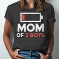 Mom Of 2 Boys Shirt From Son Mothers Day Birthday Women Active 154 Trending Shirt Unisex Jersey Short Sleeve Crewneck Tshirt