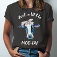 Moody Cow Lovers Farm Clothes Cowgirl Unisex Jersey Short Sleeve Crewneck Tshirt