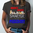 Most Dogs Are Smarter Than Your President Unisex Jersey Short Sleeve Crewneck Tshirt