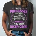 Motorcycle Real Princesses Wear Biker 483 Shirt Unisex Jersey Short Sleeve Crewneck Tshirt