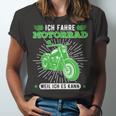 Motorcycle Rider Because I Can Be A 481 Shirt Unisex Jersey Short Sleeve Crewneck Tshirt