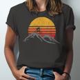 Mountain Bike Vintage Sunset Design Graphic 235 Trending Shirt Unisex Jersey Short Sleeve Crewneck Tshirt