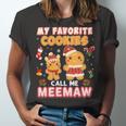 My Favorite Cookies Call Me Meemaw 882 Shirt Unisex Jersey Short Sleeve Crewneck Tshirt