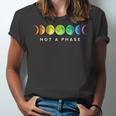 Not A Phase Moon Lgbt Gay Pride Jersey T-Shirt