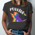 Purride Gay Pride Cat Pride Cat Cat Lgbtq Jersey T-Shirt Purride Gay Pride Cat Pride Cat Cat Lgbtq Jersey T-Shirt