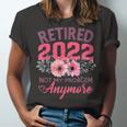 Retired 2022 Retirement For 2022 Cute Pink Jersey T-Shirt