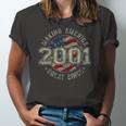 Retro Making America Great Since 2001 Vintage Birthday Party Jersey T-Shirt