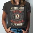 Rowland Blood Run Through My Veins Name V6 Unisex Jersey Short Sleeve Crewneck Tshirt
