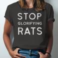 Stop Glorifying Rats Jersey T-Shirt