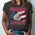 Ultra Maga Patriot American Eagle Us Flag Unisex Jersey Short Sleeve Crewneck Tshirt