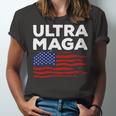 Ultra Maga Proud American Distressed Flag Patriotic Gift Unisex Jersey Short Sleeve Crewneck Tshirt