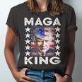 Ultra Mega King Trump Vintage American Us Flag Anti Biden Unisex Jersey Short Sleeve Crewneck Tshirt