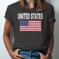 United States Flag Cool Usa American Flags Top Tee Jersey T-Shirt