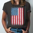 Usa Patriotic American Flag For Kids Boys Girls Us Jersey T-Shirt