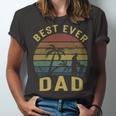 Vingtage Best Dad Ever Fathers DayShirts Unisex Jersey Short Sleeve Crewneck Tshirt