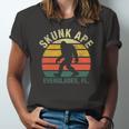 Vintage Retro Skunk Ape Florida Everglades Swamp Bigfoot Jersey T-Shirt