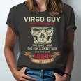Virgo Guy I Have 3 Sides Virgo Guy Birthday Unisex Jersey Short Sleeve Crewneck Tshirt