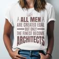 All Men Are Created Eqal But Only Unisex Jersey Short Sleeve Crewneck Tshirt