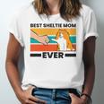 Best Sheltie Mom Ever Sheepdog Mama Shetland Sheepdogs Jersey T-Shirt