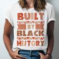 Built By Black History African American Pride Unisex Jersey Short Sleeve Crewneck Tshirt