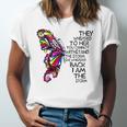 Butterfly She Whispered Back I Am The Storm Jersey T-Shirt