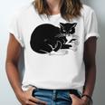 Cat Cut Cat Cat Lovers Black Cat Funny Cat Birthday Cat Gift Cat Danger Kitty V3 Unisex Jersey Short Sleeve Crewneck Tshirt