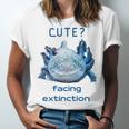 Cute Axolotl Facing Extinction Unisex Jersey Short Sleeve Crewneck Tshirt