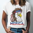 Eagle Mullet 4Th Of July American Flag Merica Usa Essential Jersey T-Shirt