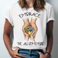 Embrace Ausomeness Unisex Jersey Short Sleeve Crewneck Tshirt