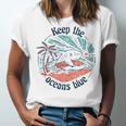 Environmentalist Keep The Oceans Blue Unisex Jersey Short Sleeve Crewneck Tshirt