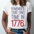 Fourth Of July Remember 1776 Funny 743 Shirt Unisex Jersey Short Sleeve Crewneck Tshirt