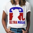 Funny Ultra Maga Gift For Americans Trump Biden Lover Unisex Jersey Short Sleeve Crewneck Tshirt