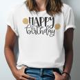 Happy Beautiful Birthday With Balloons Unisex Jersey Short Sleeve Crewneck Tshirt